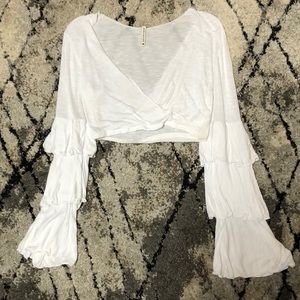 LF Long Sleeve Crop Top